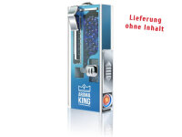 AROMA KING Aromakapseln  Applikator mit USB Feuerzeug blau