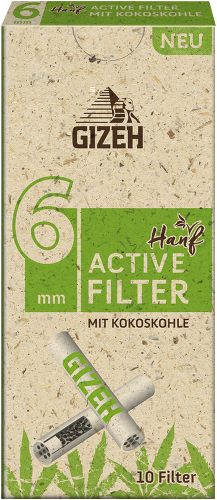 GIZEH 6mm Active Filter Hanf