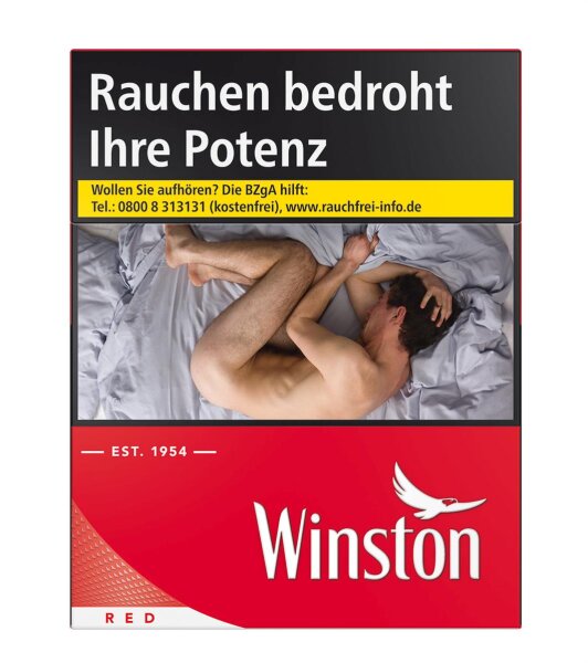 WINSTON Rot BP XXXXL (8x34 Stück) 10 EUR