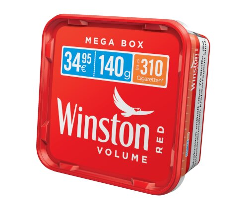 WINSTON Volumen Tabak Red Mega Box (155 g)