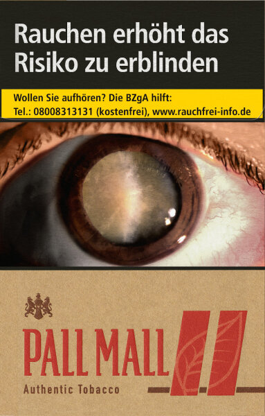 PALL  MALL AUTHENTIC RED (10x20 Stück)
