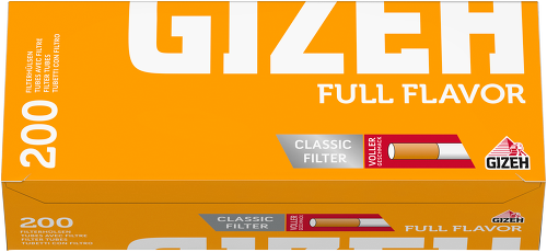 GIZEH Full Flavor Filterhülsen (200 Stück)